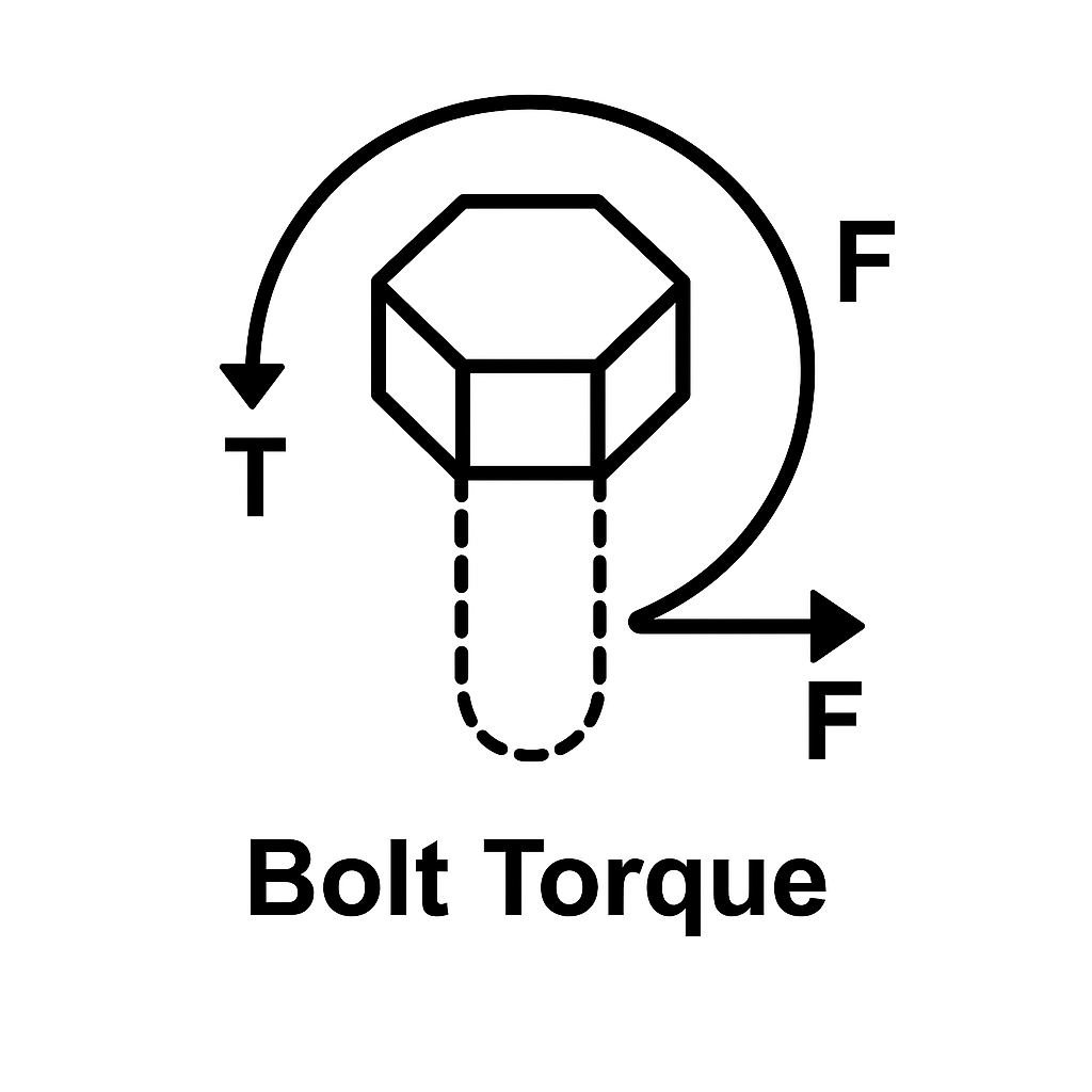 Bolt torque diagram